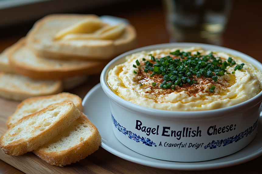 Bagel Dip with Old English Cheese A Creamy, Flavorful Delight