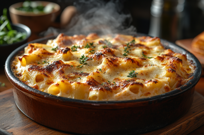 Baked Rigatoni with Ricotta